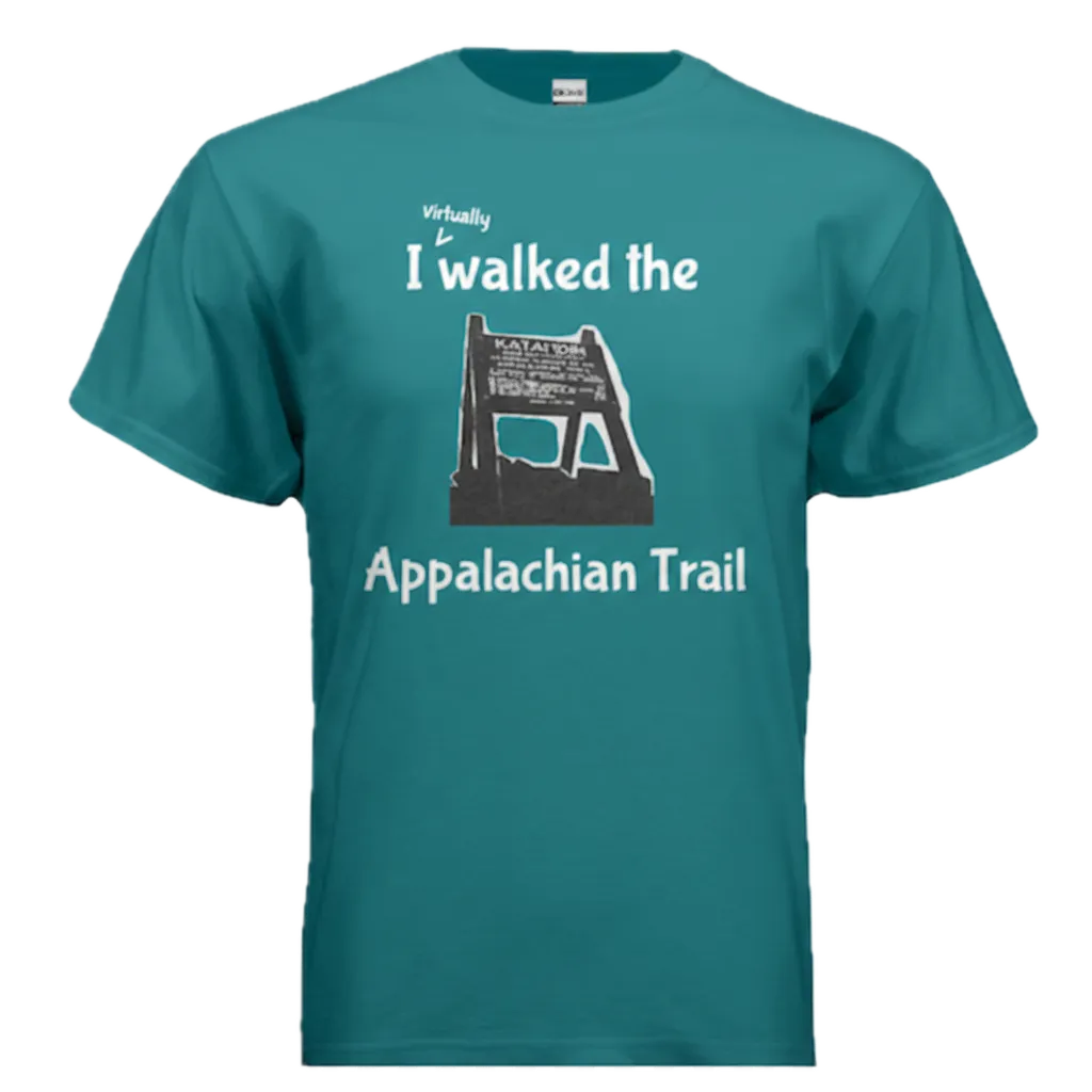 I virtually walked the Appalachian Trail T-Shirt